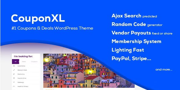 CouponXL - Coupons, Deals & Discounts WP Theme